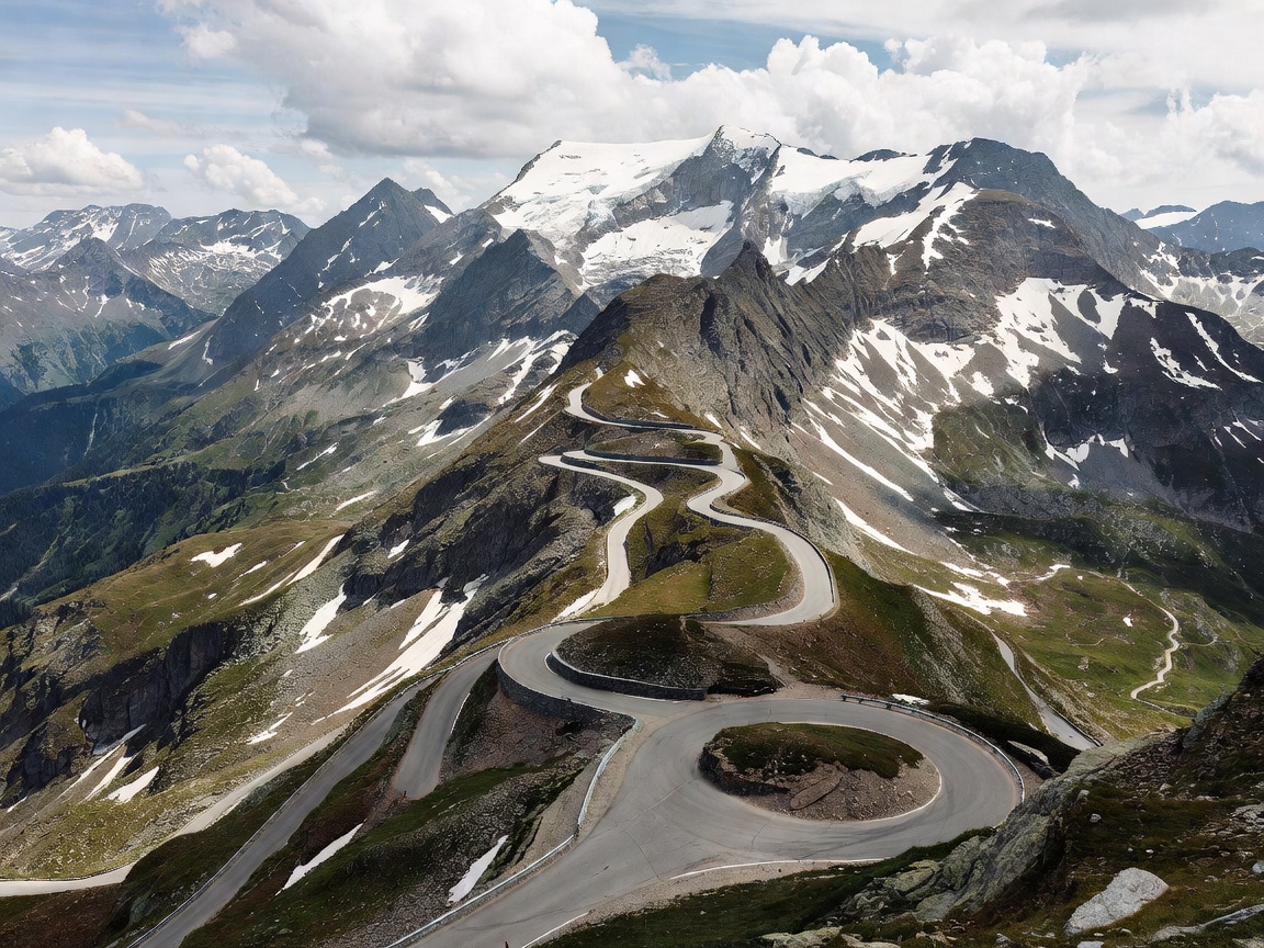 Grossglockner High Alpine Road Austria Mountains
